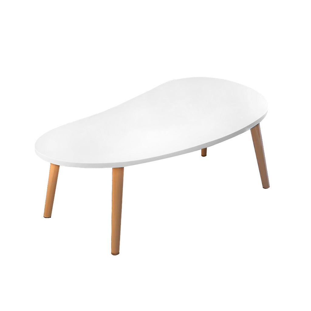 NNEAGS 80x40cm White Living Room Nordic  Coffee Table Simple Modern Home Style
