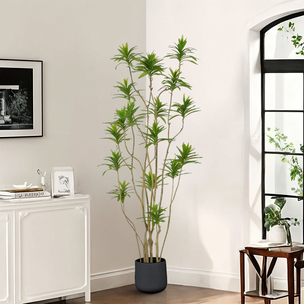 NNEAGS 2X 190cm Lily Bamboo Plant Tree Living Room Artificial Plant Home Accent Decoration