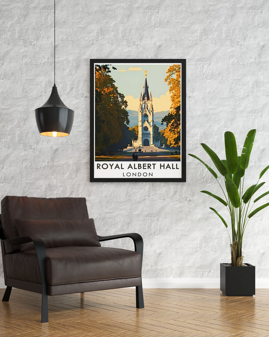Royal Albert Hall   Prints - Albert Memorial   Home Decor - London Ideal Living Room Decor