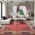 LoomBloom Multi Sizes Bubblegum Pink Hand Tufted Floral Vase Chinese Art Deco New Zealand Wool Oriental Area Rug