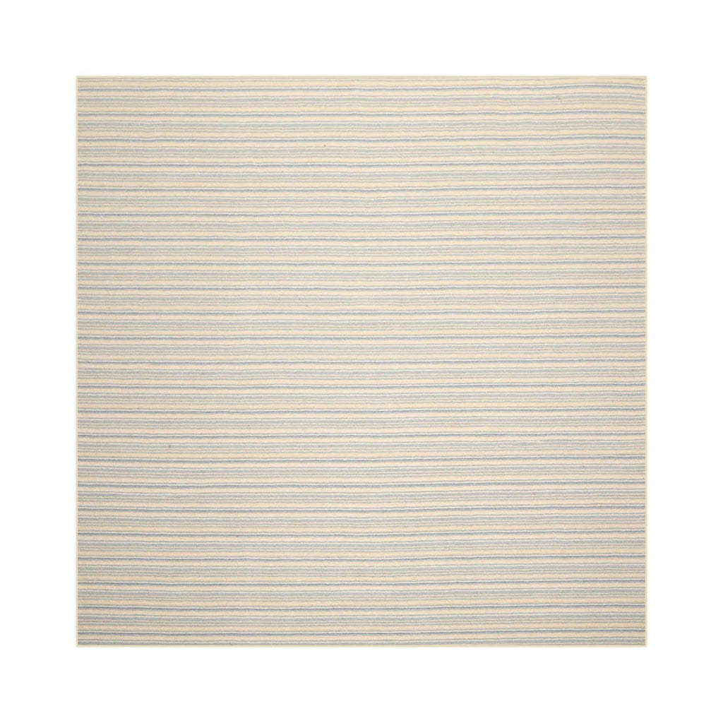 LoomBloom Multi Sizes Ivory Hand Woven Contemporary Striped 100% New Zealand Wool Oriental Area Rug