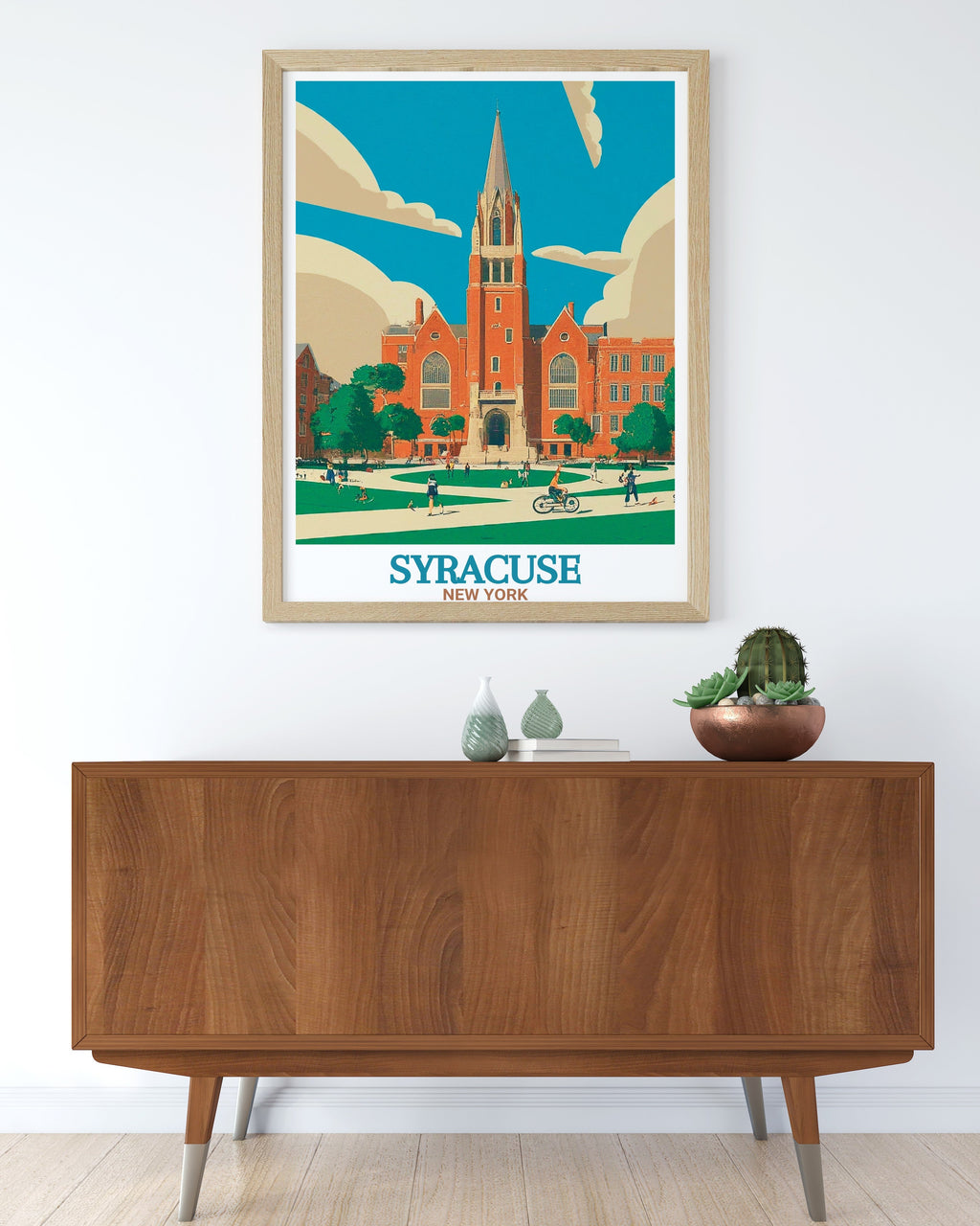 Syracuse Art - Syracuse University  Home Decor - New York  Living Room Decor