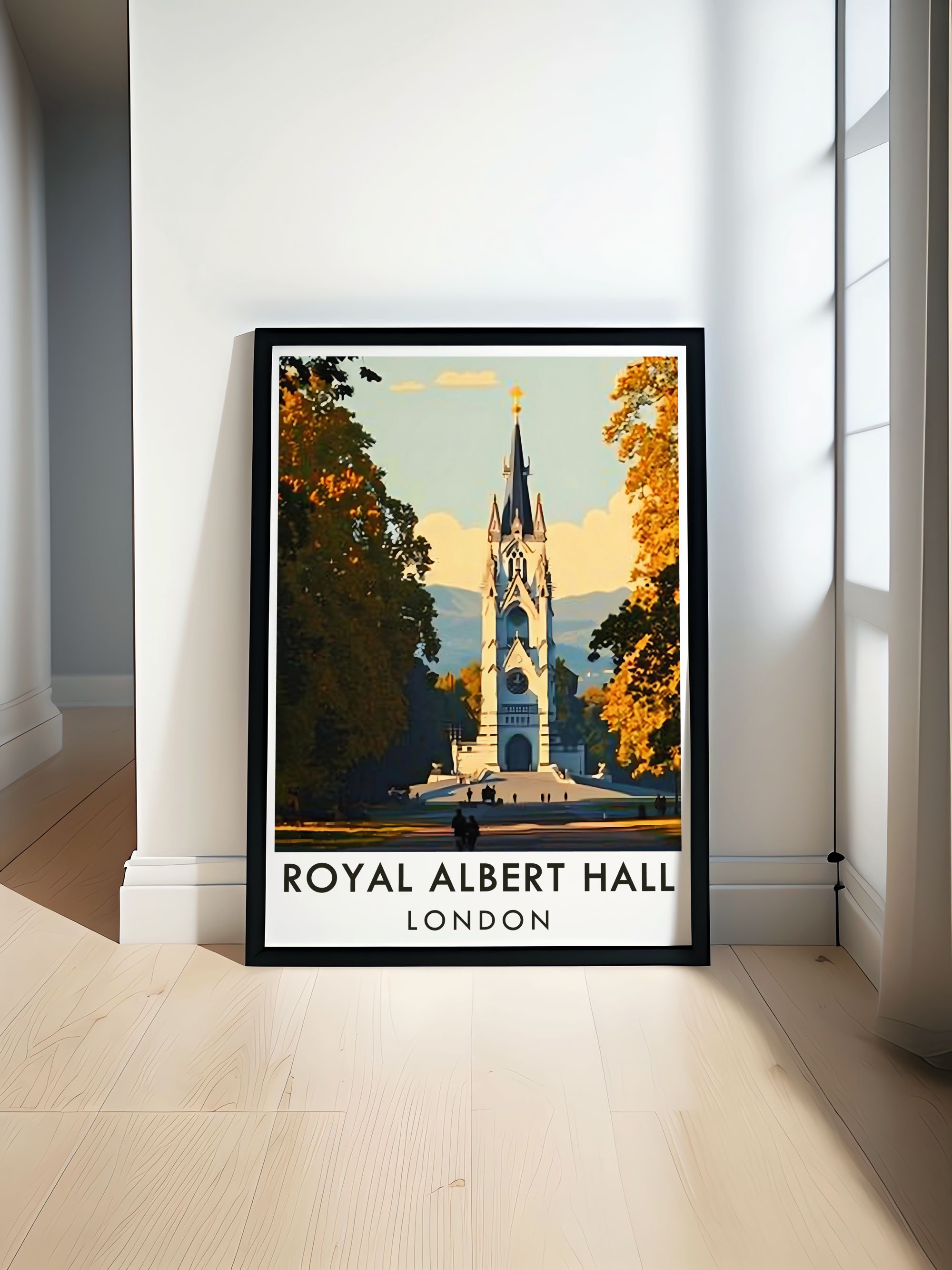 Royal Albert Hall   Prints - Albert Memorial   Home Decor - London Ideal Living Room Decor