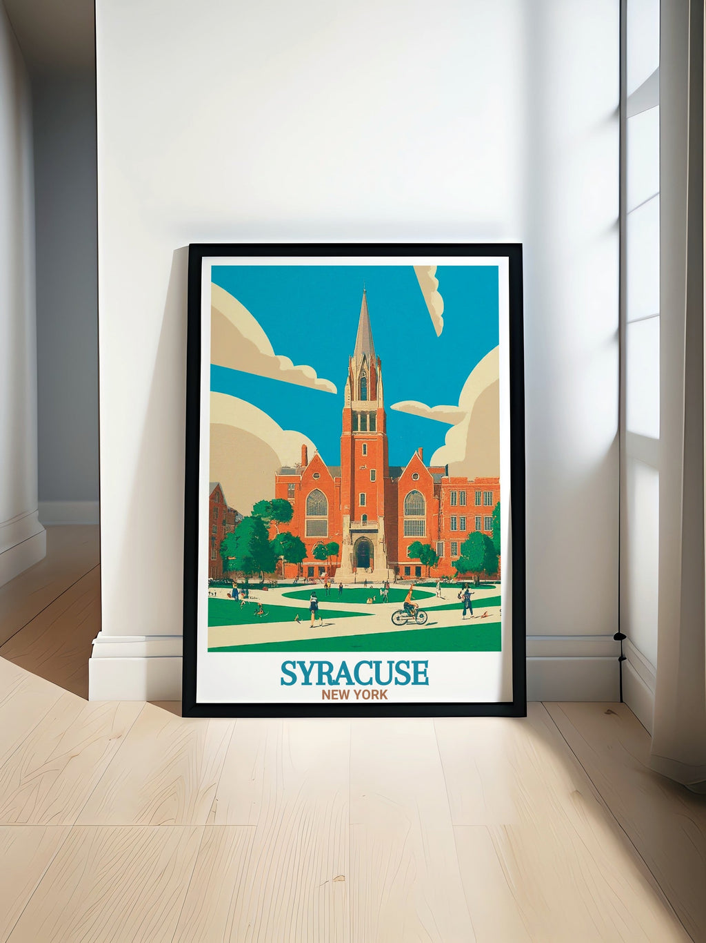 Syracuse Art - Syracuse University  Home Decor - New York  Living Room Decor
