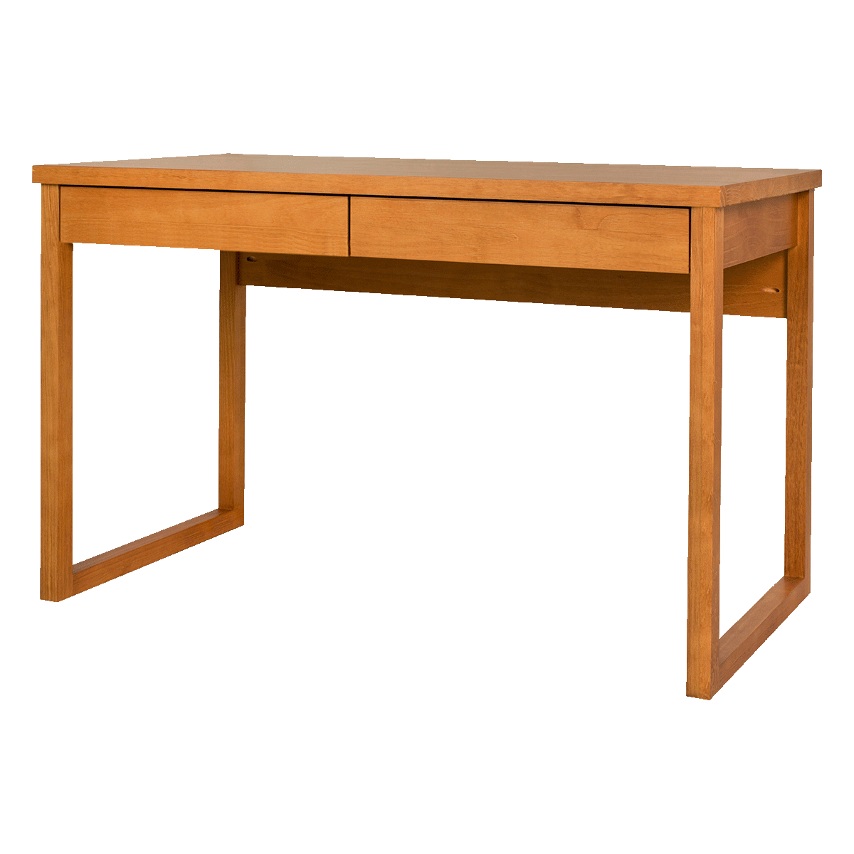Schreibtisch Duna – Massivholz-Schreibtisch als Schminktisch, 3 Größen & 2 Farben