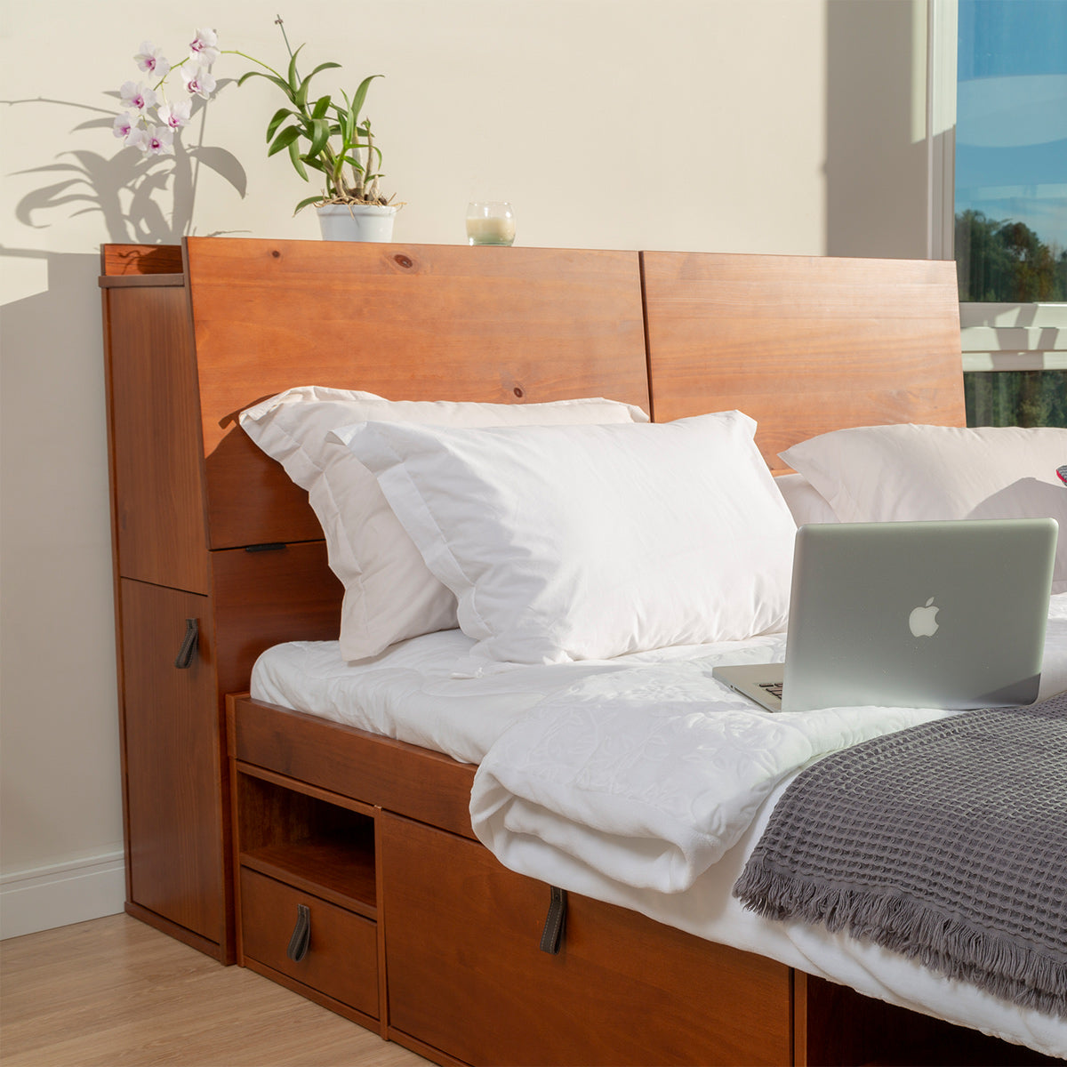 Functional Headboard Bali - 4 Sizes and 3 Colors