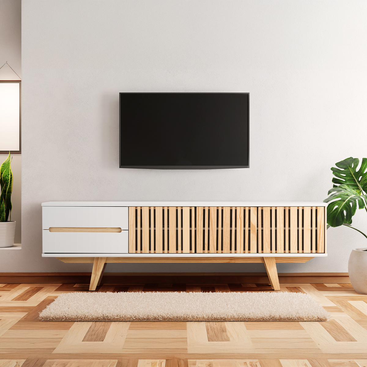 Lowboard Panteon - 2 sizes and 3 colors