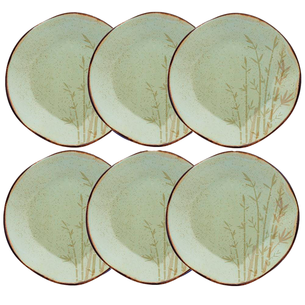 Ryo Bamboo Plate Set of 6