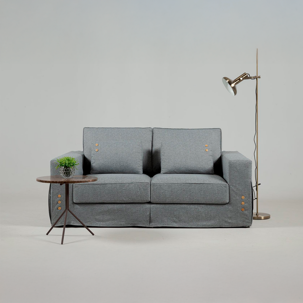 Monet Sofa - 3-Seater Upholstered Sofa with Removable Cover