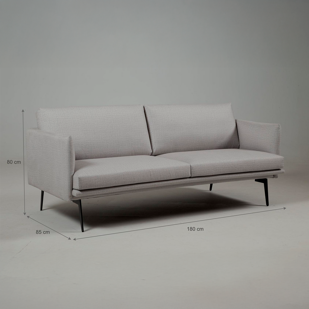 Laurent Sofa – Elegant 3-Seater Sofa with a Minimalist Design
