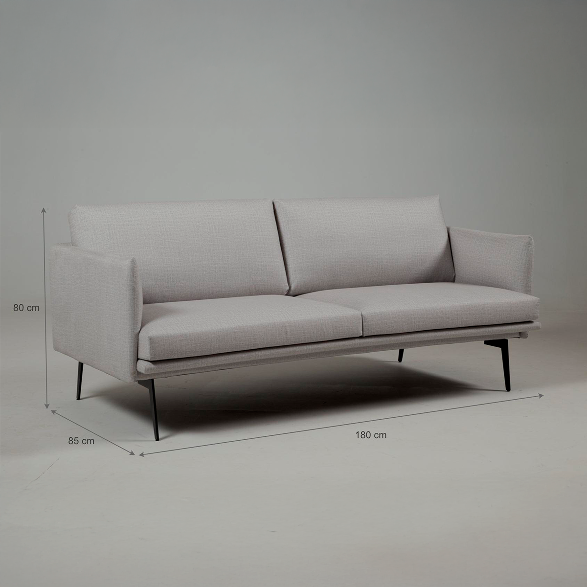 Laurent Sofa – Elegant 3-Seater Sofa with a Minimalist Design