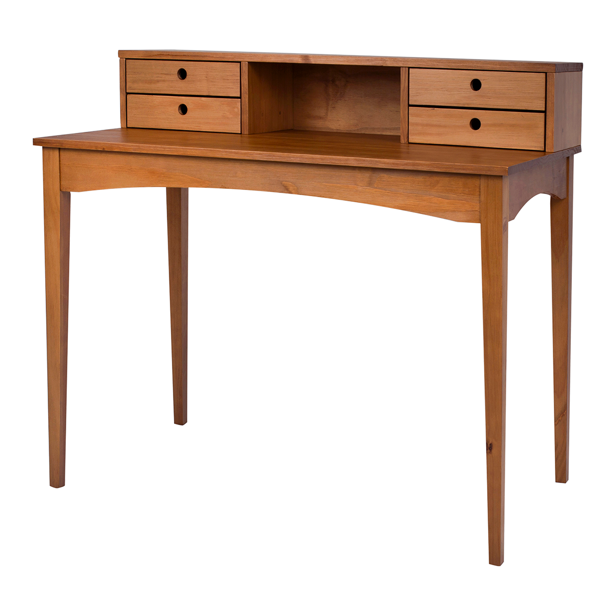 Schreibtisch Charme – Retro-Schreibtisch & Schminktisch mit 4 Schubladen