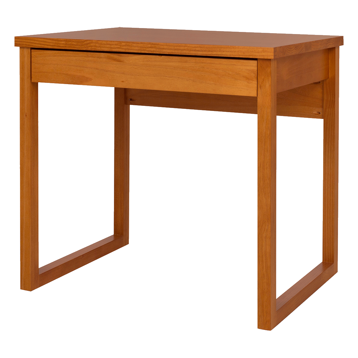 Schreibtisch Duna – Massivholz-Schreibtisch als Schminktisch, 3 Größen & 2 Farben