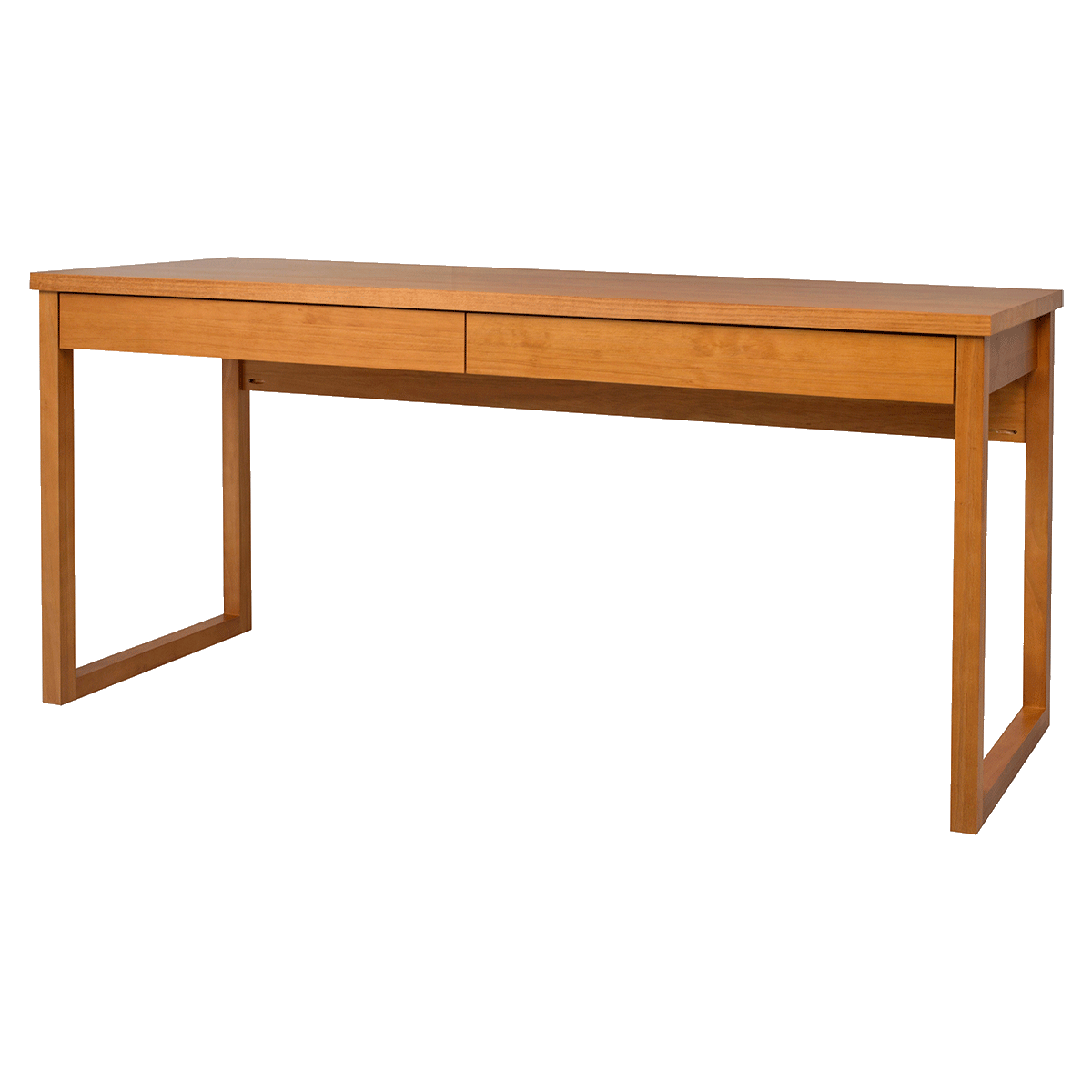 Schreibtisch Duna – Massivholz-Schreibtisch als Schminktisch, 3 Größen & 2 Farben