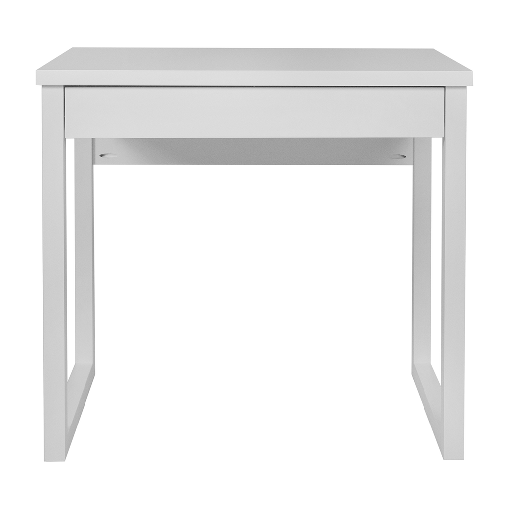 Schreibtisch Duna – Massivholz-Schreibtisch als Schminktisch, 3 Größen & 2 Farben