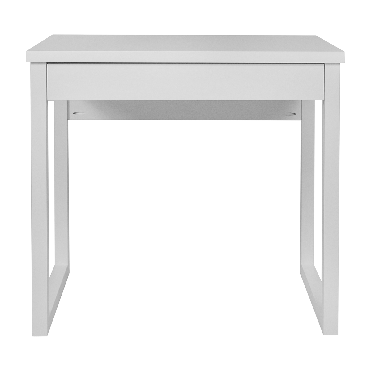 Schreibtisch Duna – Massivholz-Schreibtisch als Schminktisch, 3 Größen & 2 Farben