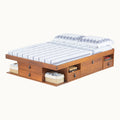 Funktionsbett Bali 160x200 cm - Bett mit Stauraum und Bettkasten - Inkl. Lattenrost