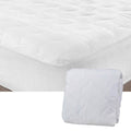 NNEDSZ Essentially Home Living Microfibre Quilted Fitted Mattress Protector - LONG SINGLE