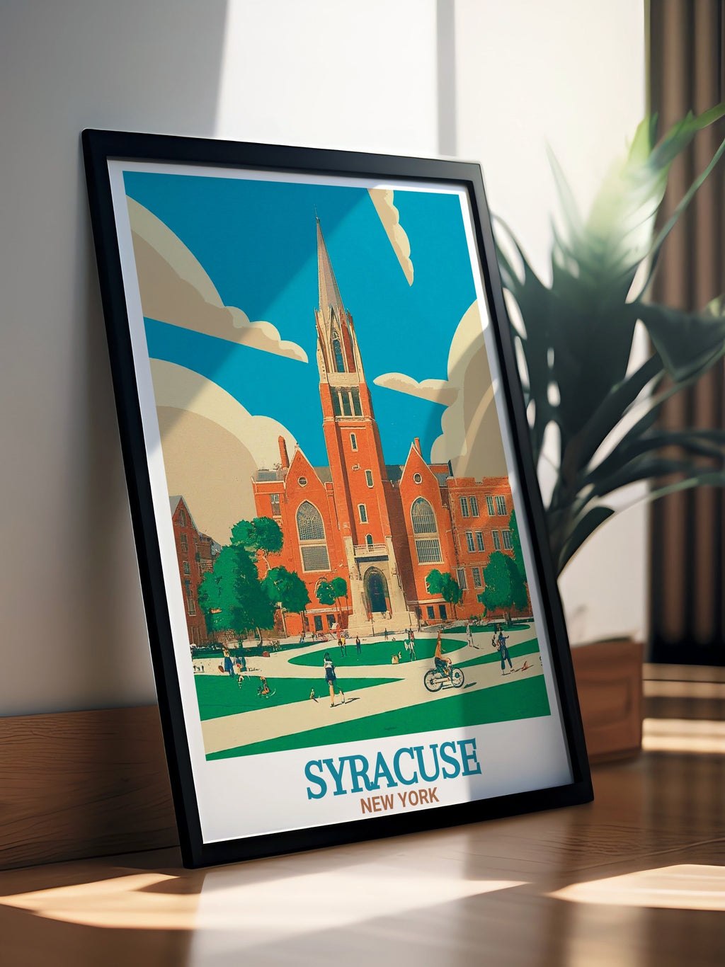 Syracuse Art - Syracuse University  Home Decor - New York  Living Room Decor