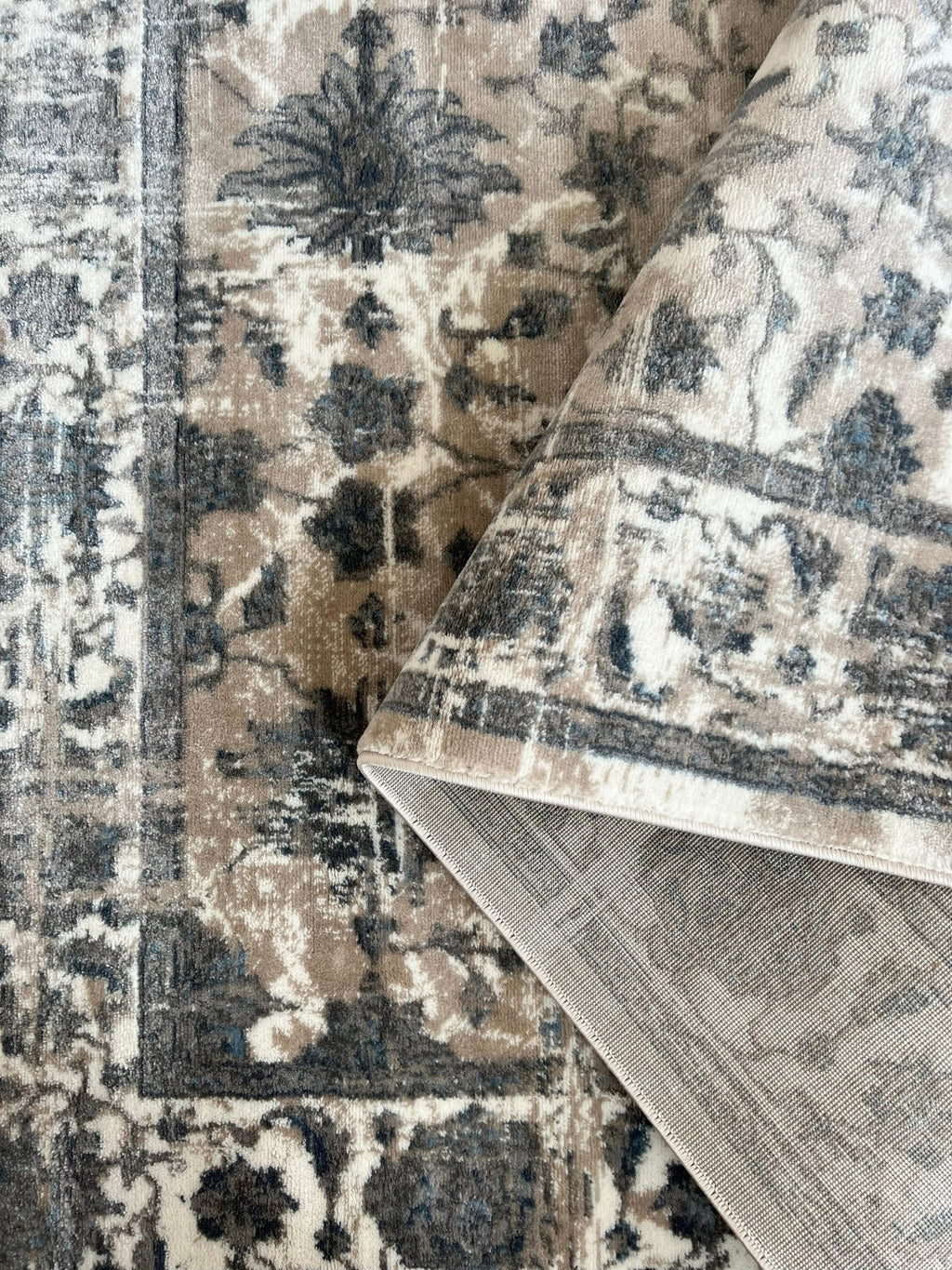 Canvello Area Rugs Premium Rugs for Living Room, Bedroom, Home Dining, Ivory, Gray, Beige