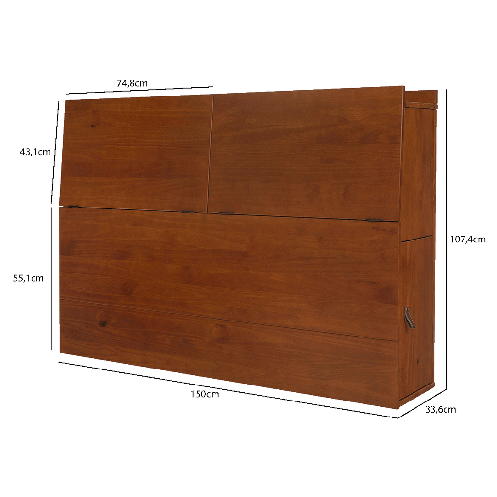 Functional Headboard Bali - 4 Sizes and 3 Colors