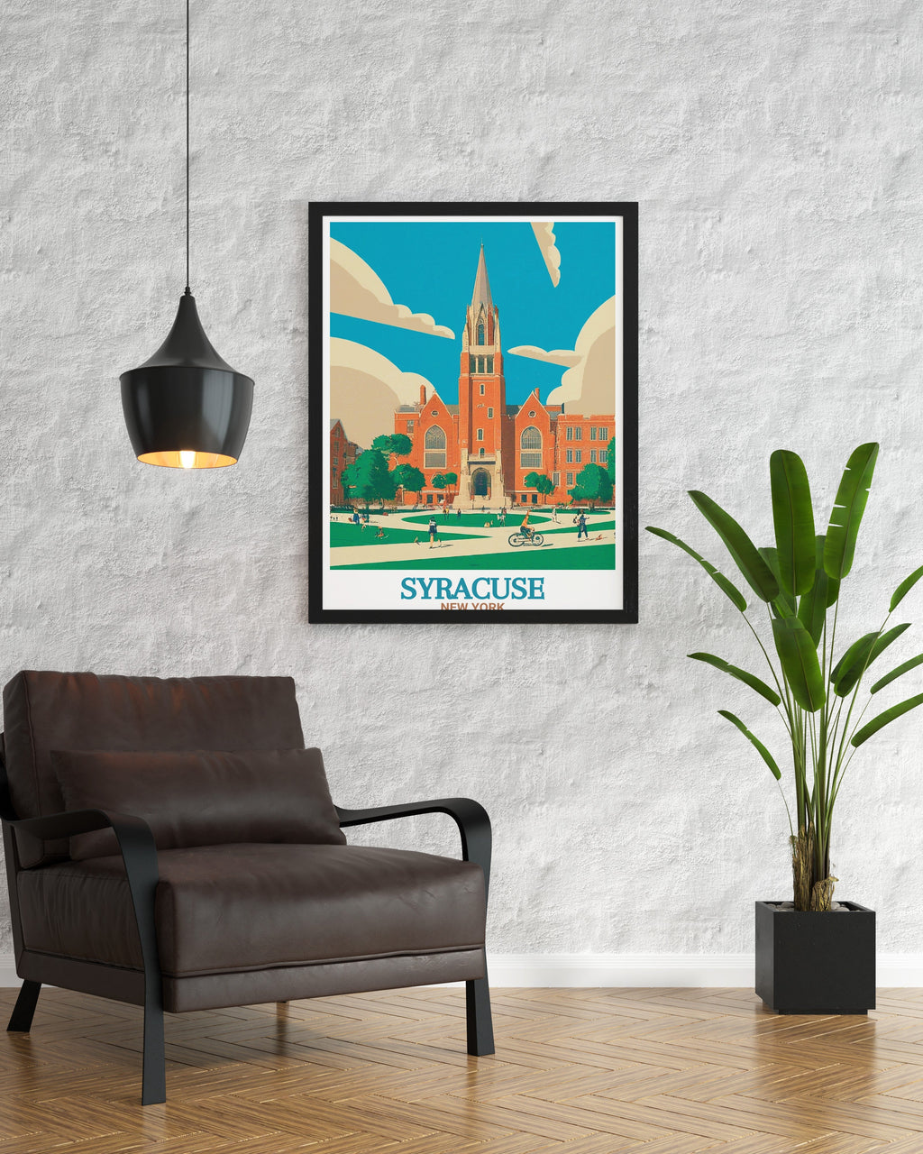Syracuse Art - Syracuse University  Home Decor - New York  Living Room Decor