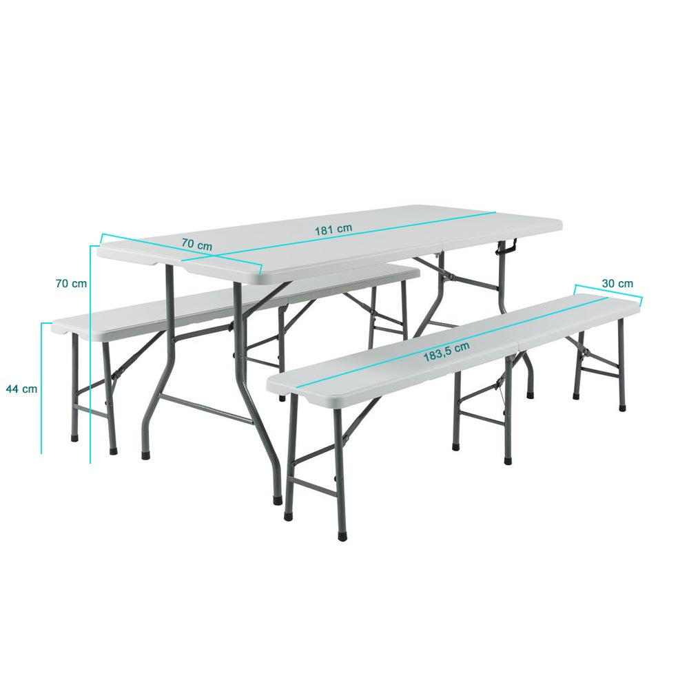 Portable beer garden set