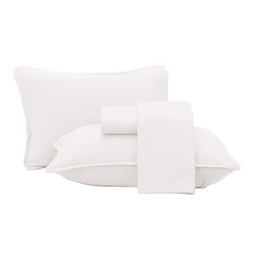 Combed Cotton Duvet Cover Set Altenburg: 3-piece or 4-piece