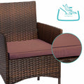 Polyrattan garden furniture set