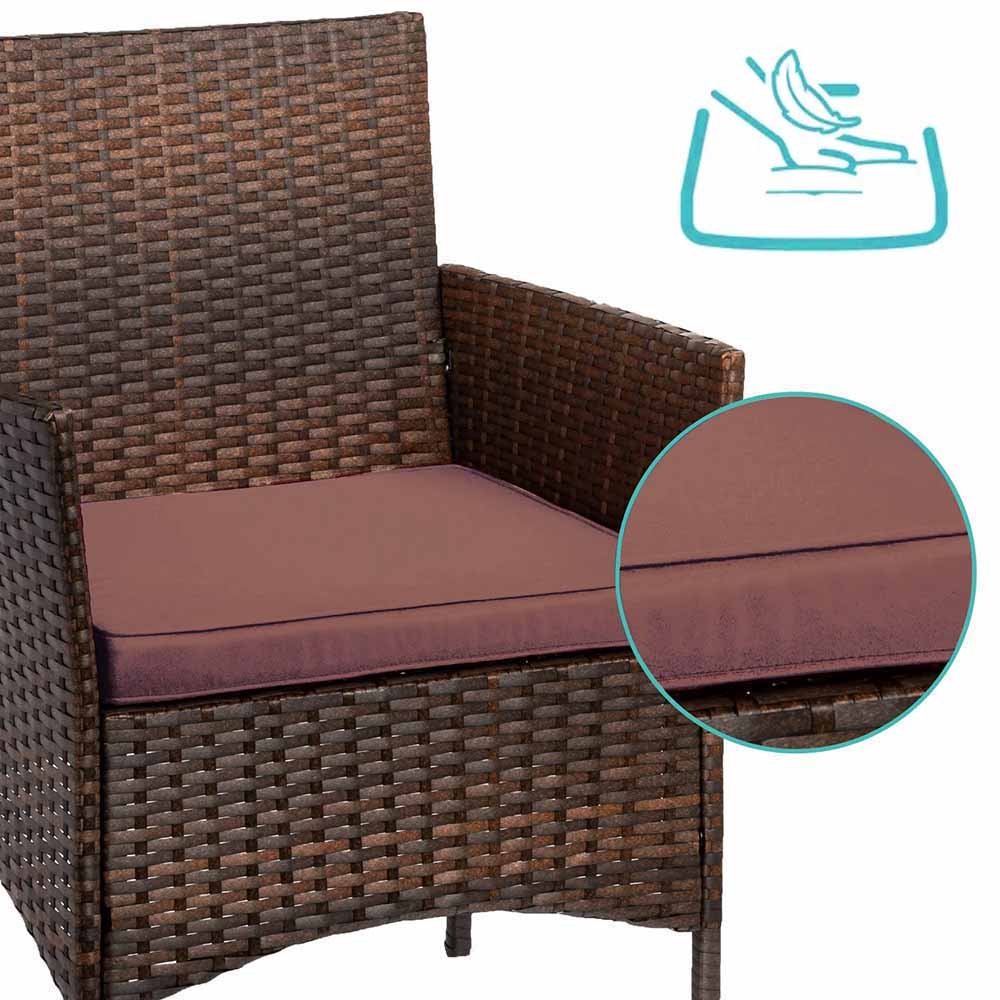 Polyrattan garden furniture set