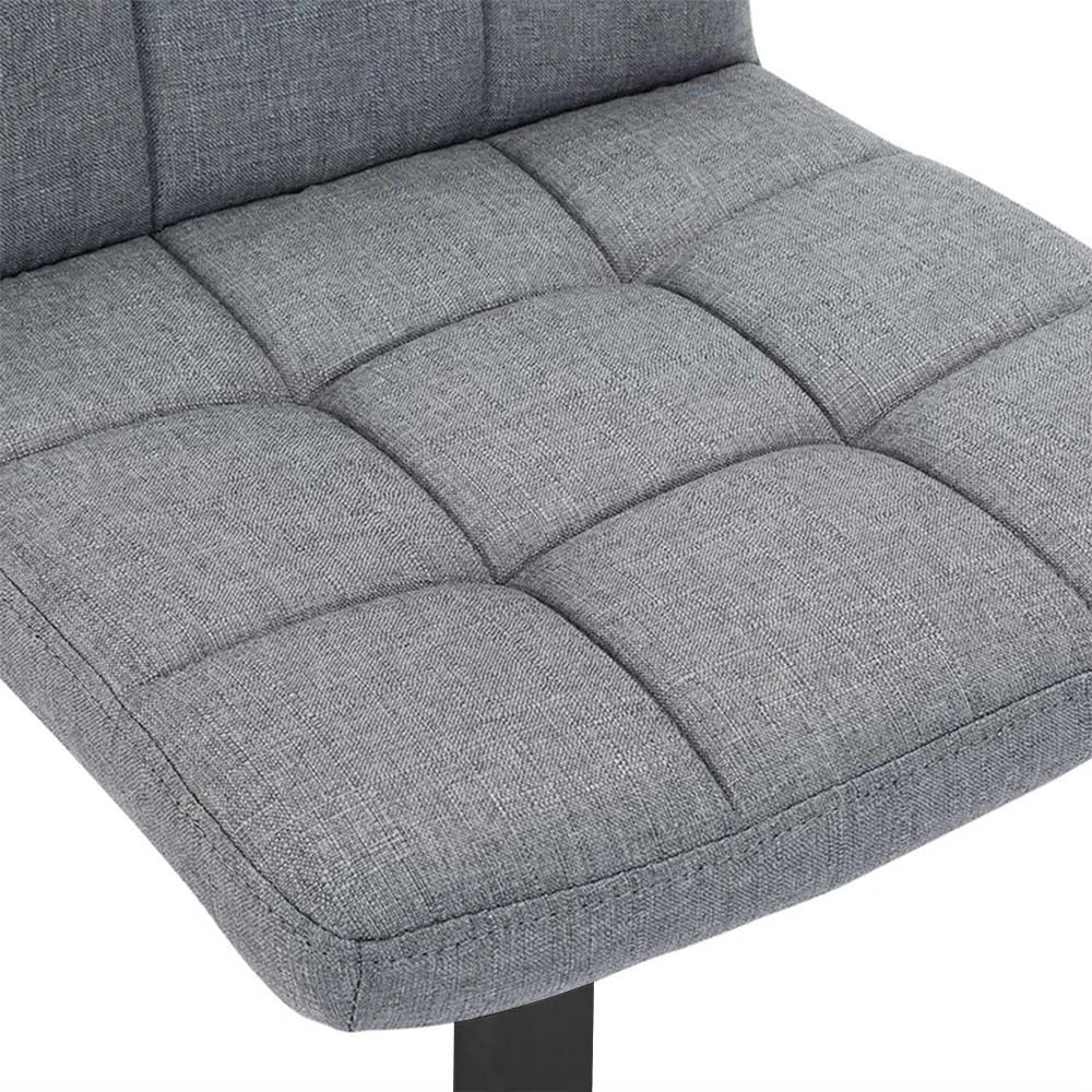 Upholstered bar stools 2 pcs, in several colors-light grey