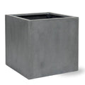 Planter L Grey Anthracite – D50cm x H50cm – Large Flower Pot for Indoor Plants – Modern Cover Pot with Smooth Surface for Indoor Use